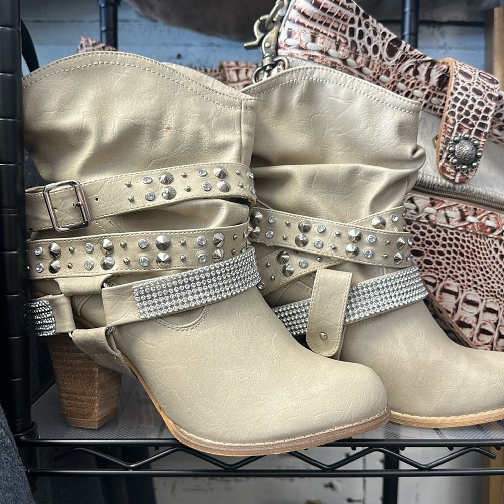 Ankle cowboy boots